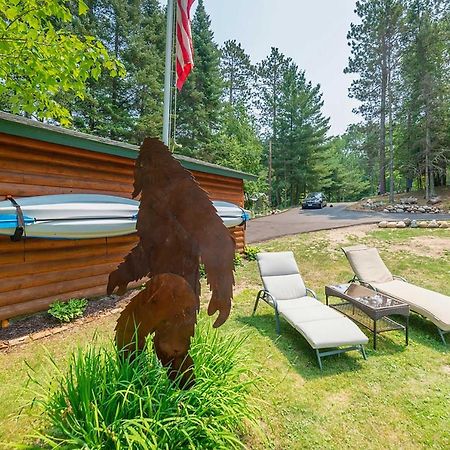 Pequot Lakes Cabin With Dock On Loon Lake! Buitenkant foto